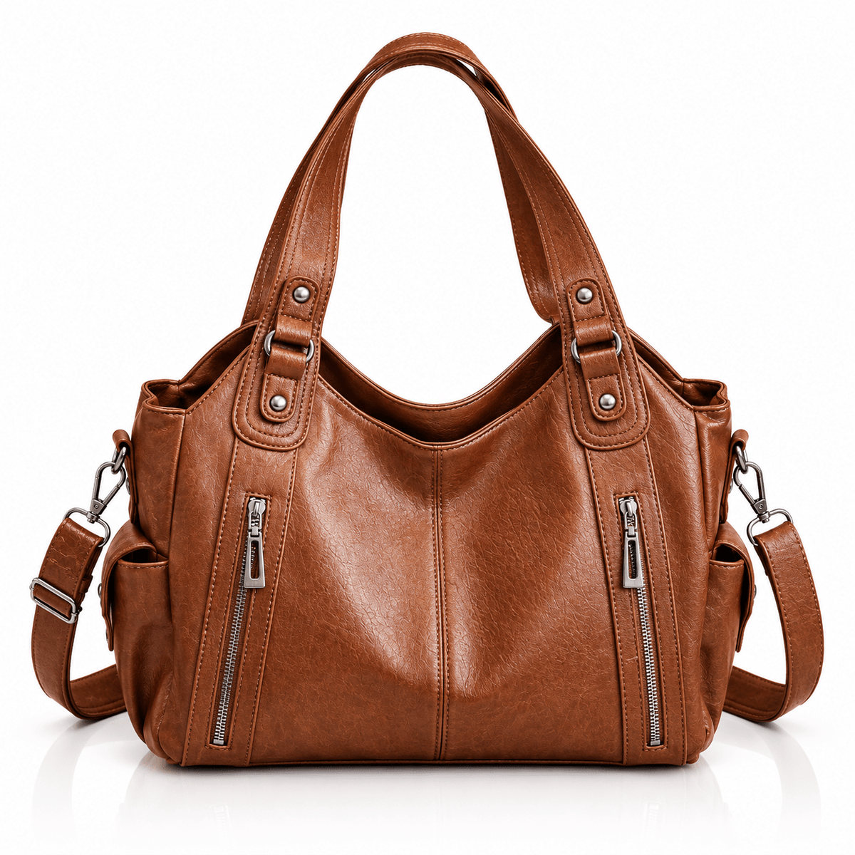 Intérieur du sac à main Nara avec ses poches – Divona